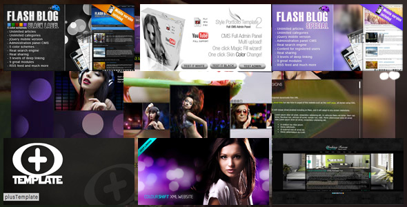 Original Flash Templates Pack 2 Original Flash Templates Pack 2