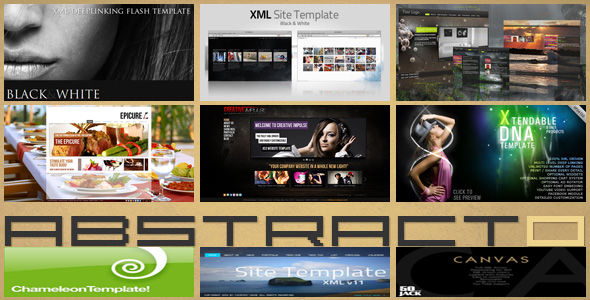 Original Flash Templates Pack 1 Original Flash Templates Pack 1