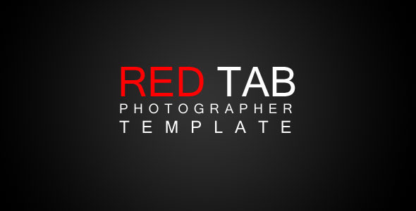 Activeden - Red Tab Photographer XML Template - Rip Activeden - Red Tab Photographer XML Template - Rip