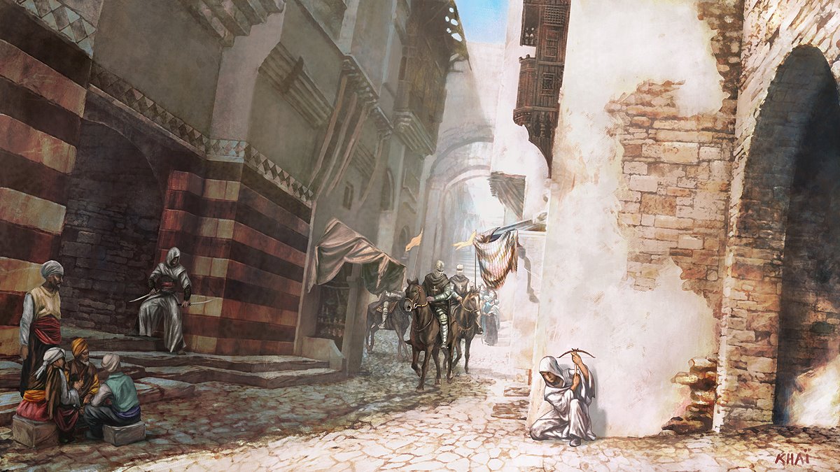 Assassin's Creed концепт арты