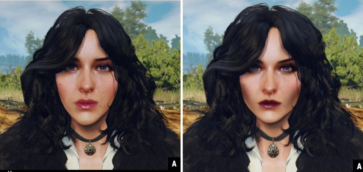 This is a "mature Yennefer". 