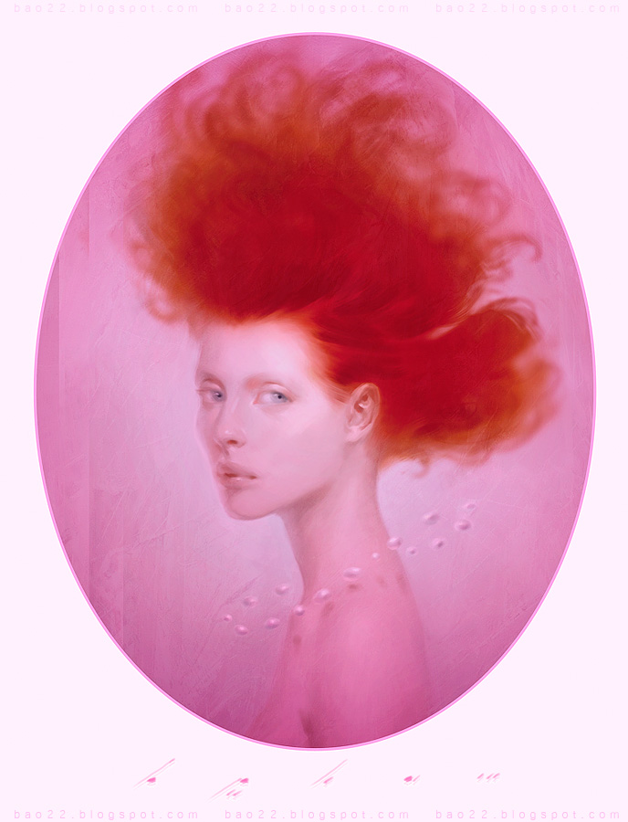 Pink portrait