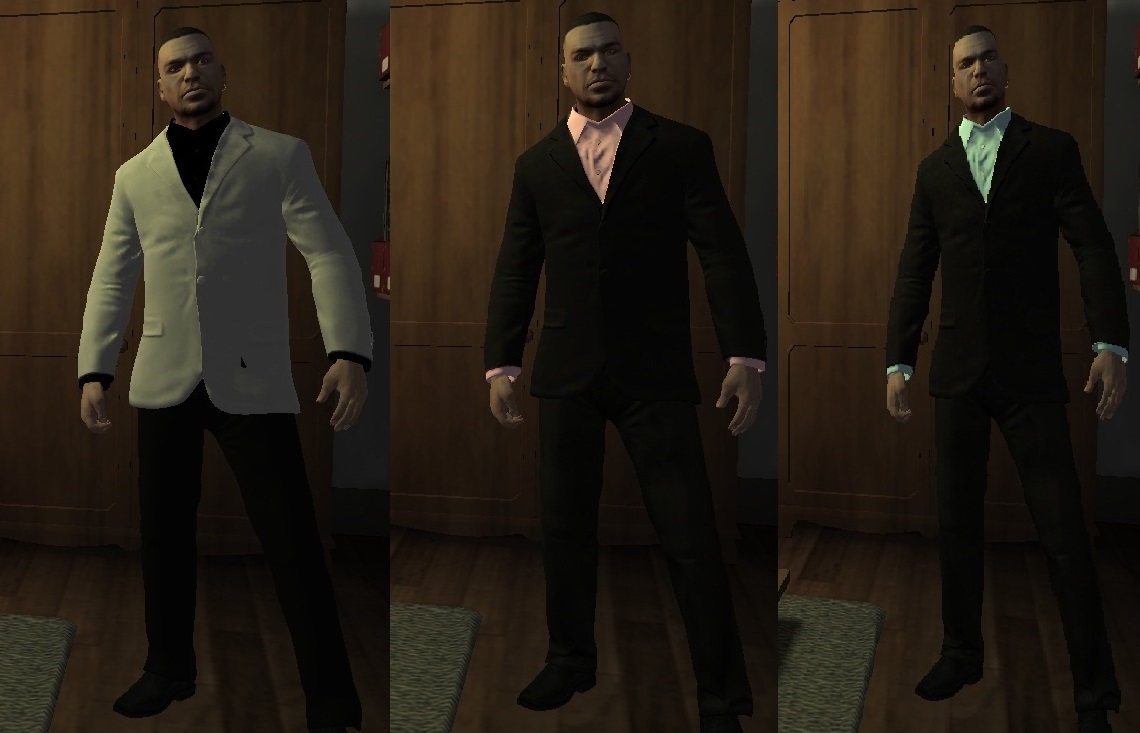 Одежда в гта 4. Пакки гта4 рост. ГТА 4 костюмы. GTA 4 Нико в костюме. ГТА 4 одежда.