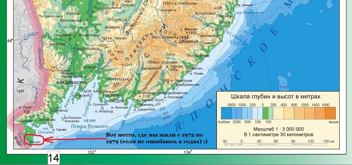 Карта врангель приморский