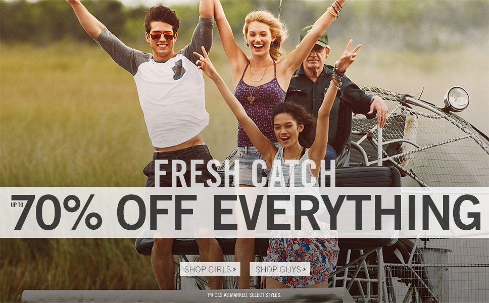 Guys and girls. Aeropostale Safari Nee. Everything for you shop.