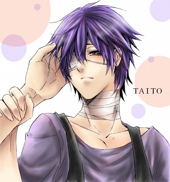 Anime boy with eyepatch
