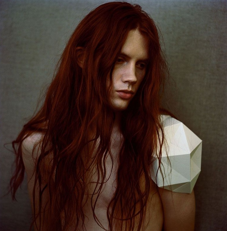 Shared redhead daddy long hair