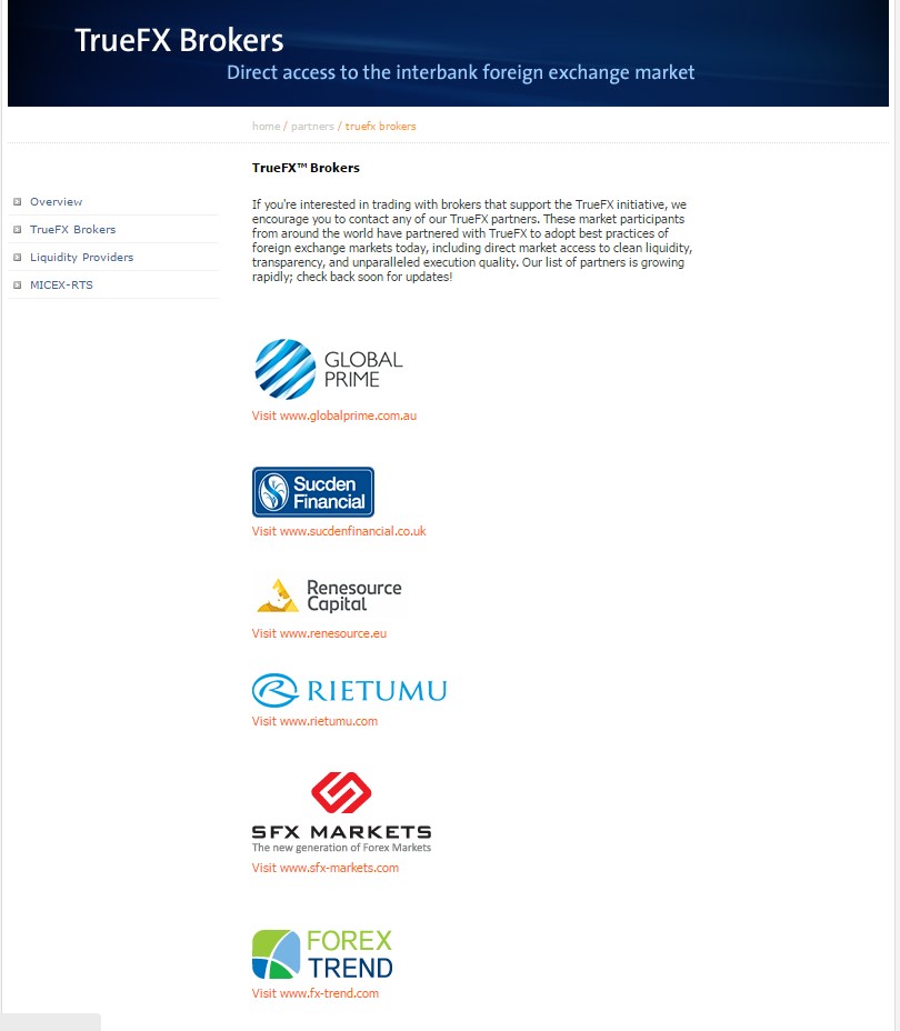 Partners list