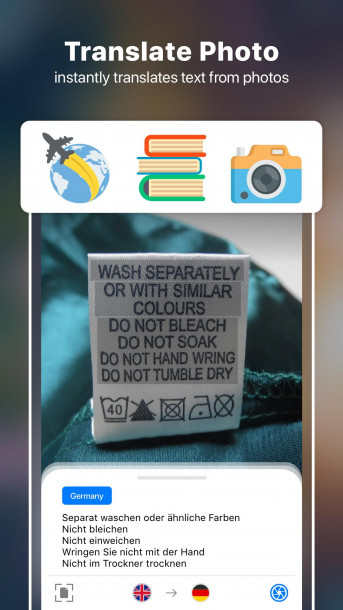 Translate Photo+ Scan Camera 1.4.1 (Android)