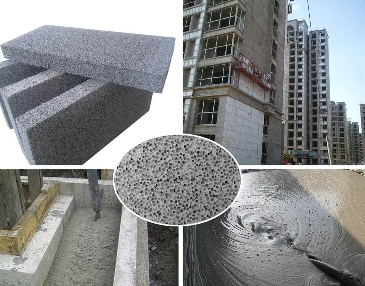Лёгкий бетон - технология, особенности, преимущества
