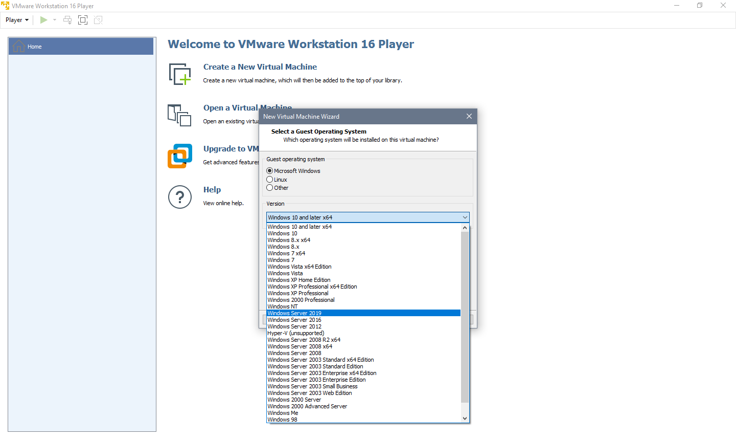 vmware player 16 unlocker