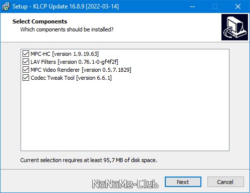 K-Lite Codec Pack Update 17.0.7 (2022) PC