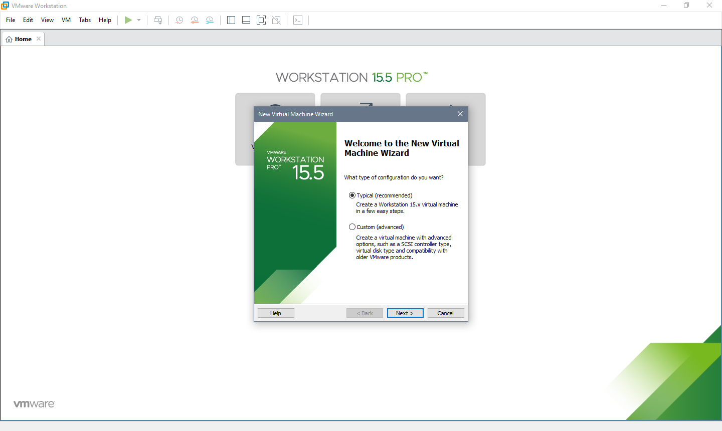 vmware workstation player 15.5.7 download