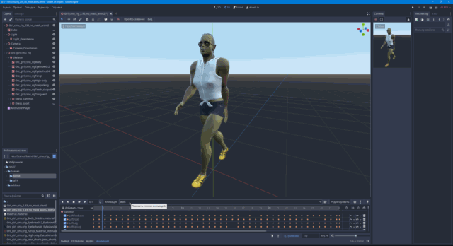 Just released my Third Person Character From Scratch Blender/Godot