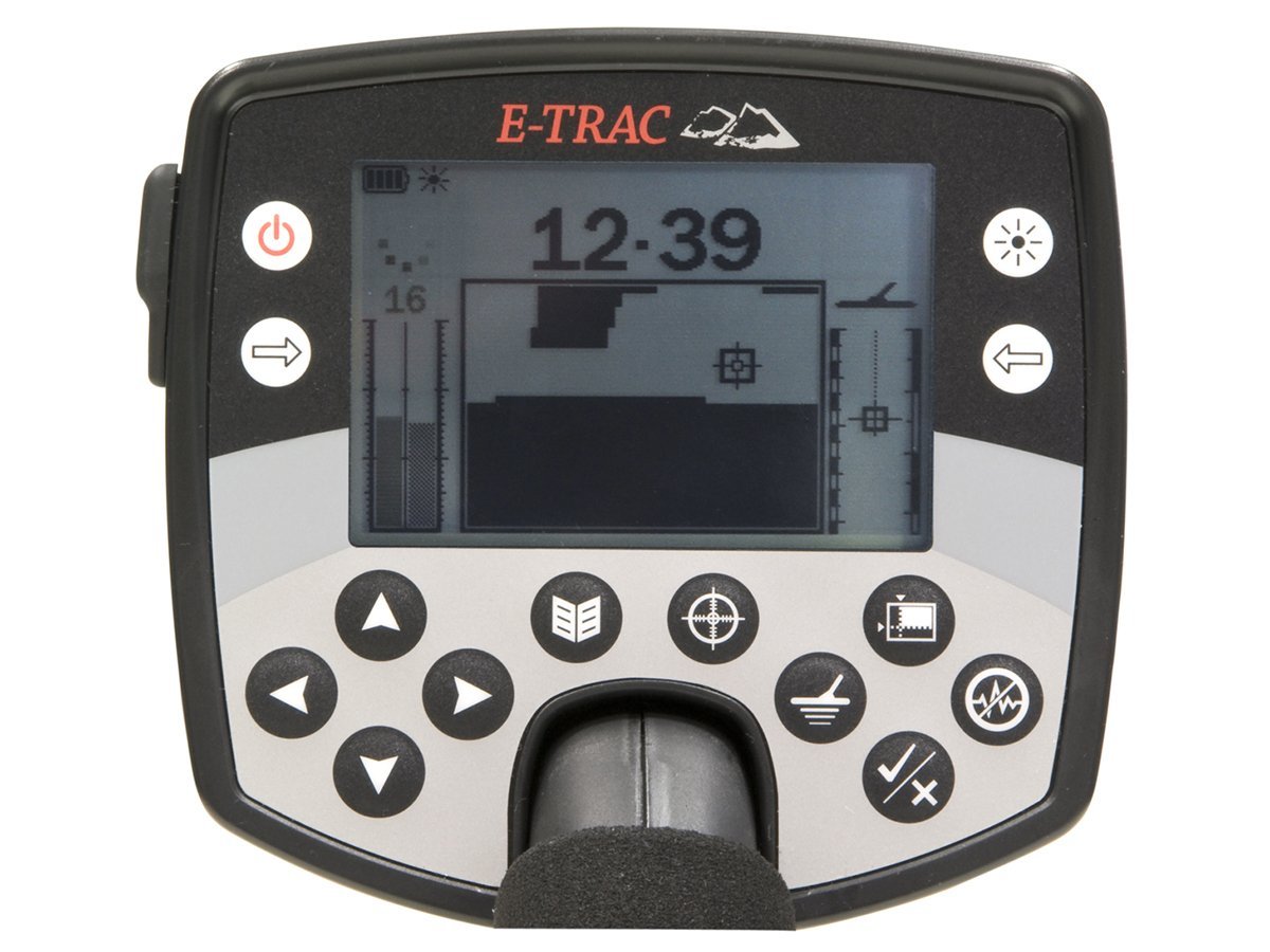 Пример дискриминации Minelab E-Trac