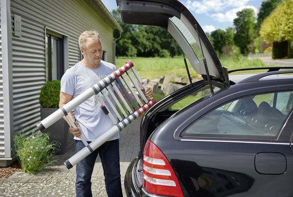 Стремянка телескопическая