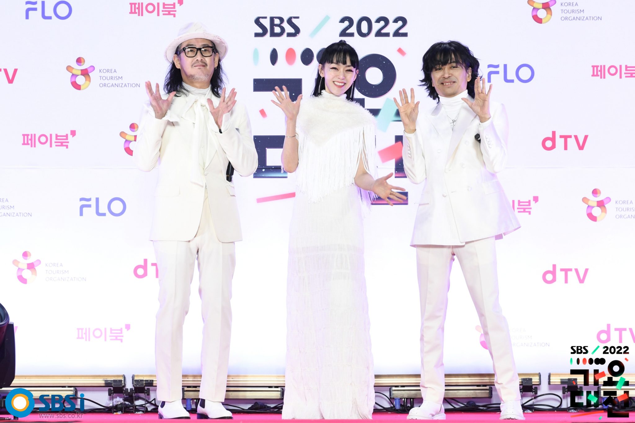 Образы звёзд на красной дорожке SBS Gayo Daejeon 2022
