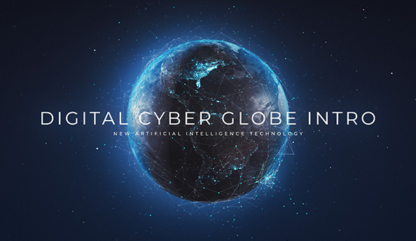 Digital Cyber Globe Intro