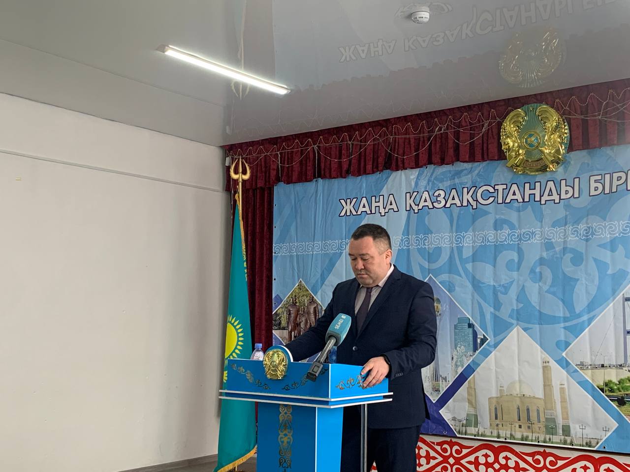 Қала әкімінің Жиенәлі ауылдық округінде тоқсандық есеп беру кездесуі туралы