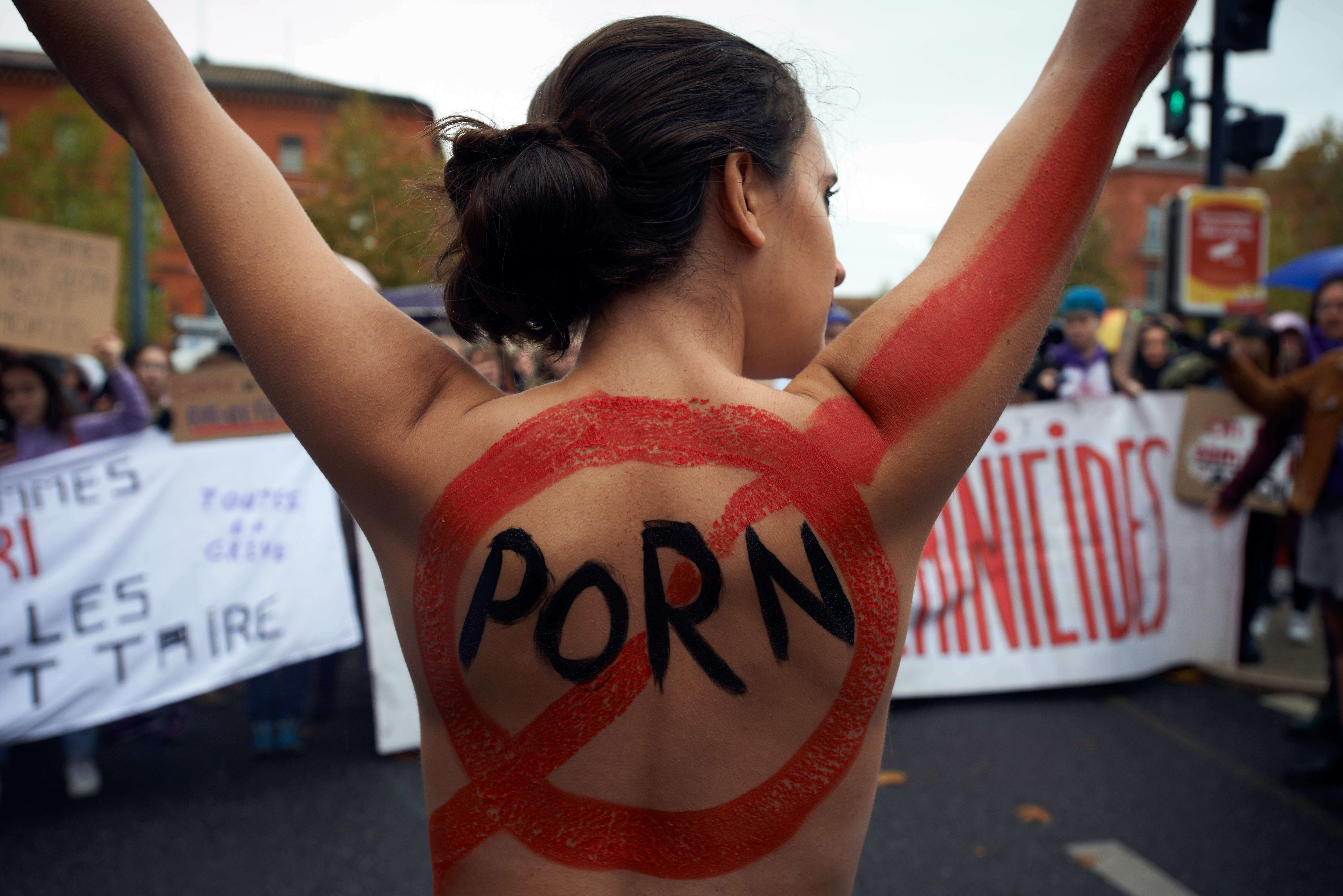 митинг против порно