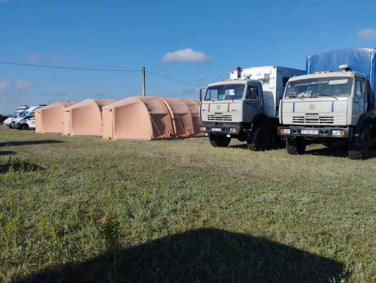 Абай облысындағы өртті сөндіру бойынша ақпарат