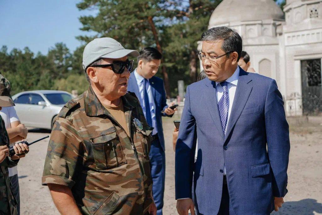 АЙМАҚ БАСШЫСЫ ОБЛЫС ОРТАЛЫҒЫН АРАЛАДЫ