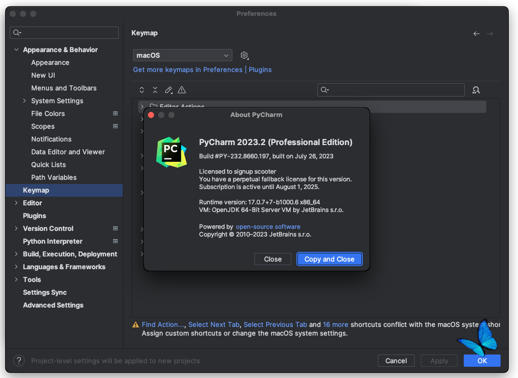 JetBrains PyCharm Professional for Mac 2023.2 Intel/ARM [En] :: NNM-Club