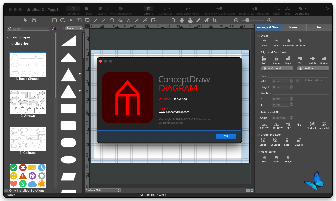 ConceptDraw Office 10.0.0.0 (x64)  C7d077416a486531700322c445da986b
