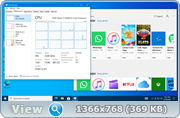 Windows 10 (v22h2) PRO by KulHunter v14 (esd) (x64) (2024) (Eng)