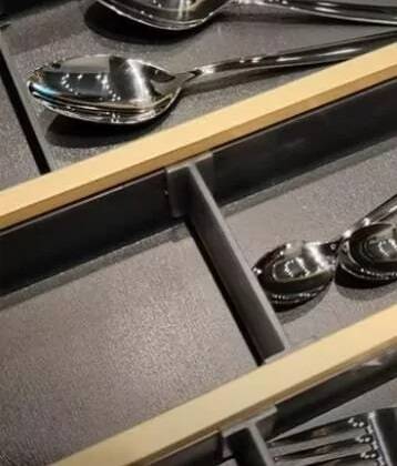 Наполнение выдвижных ящиков