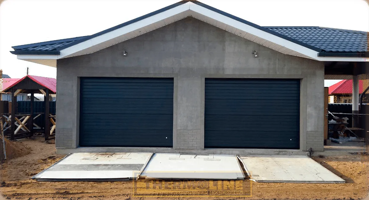 Секционные гаражные ворота