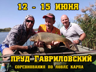 Чемпионат городского округа Самара по ловле карпа