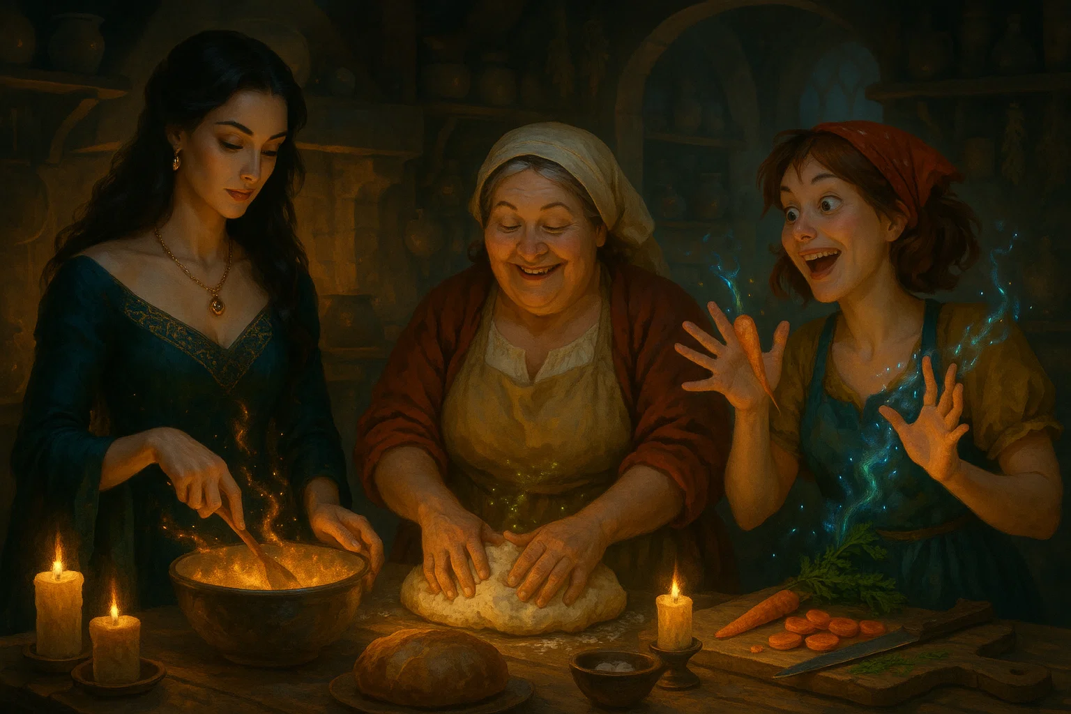 Повара-ведьмы в стиле Зачарованных