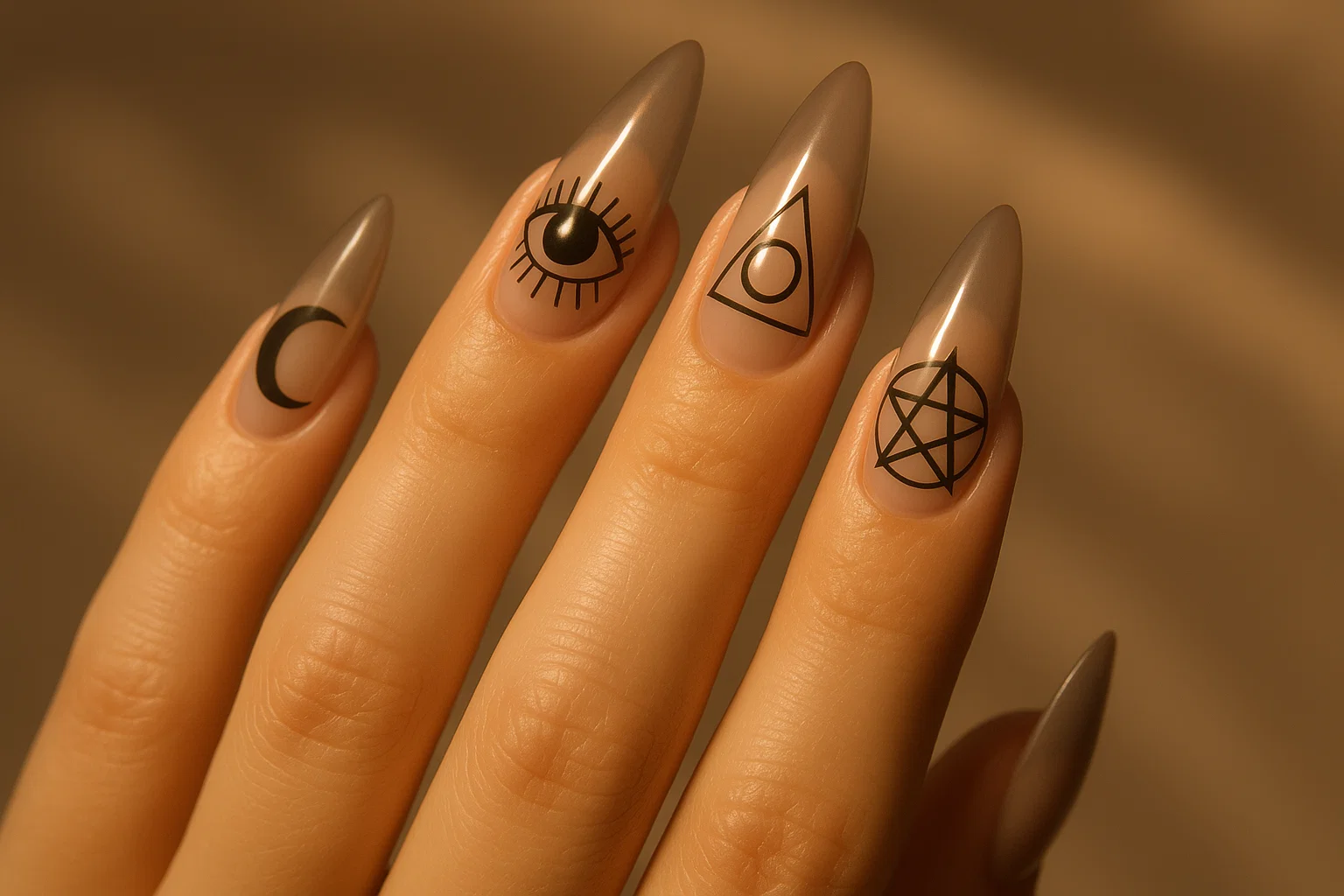 Зачарованные - маникюр