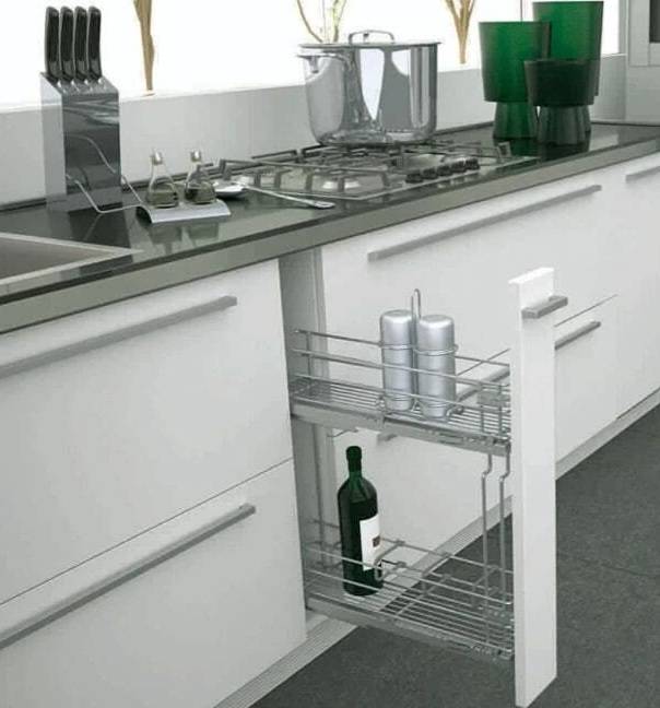 Выдвижная бутылочница Sige Green Line