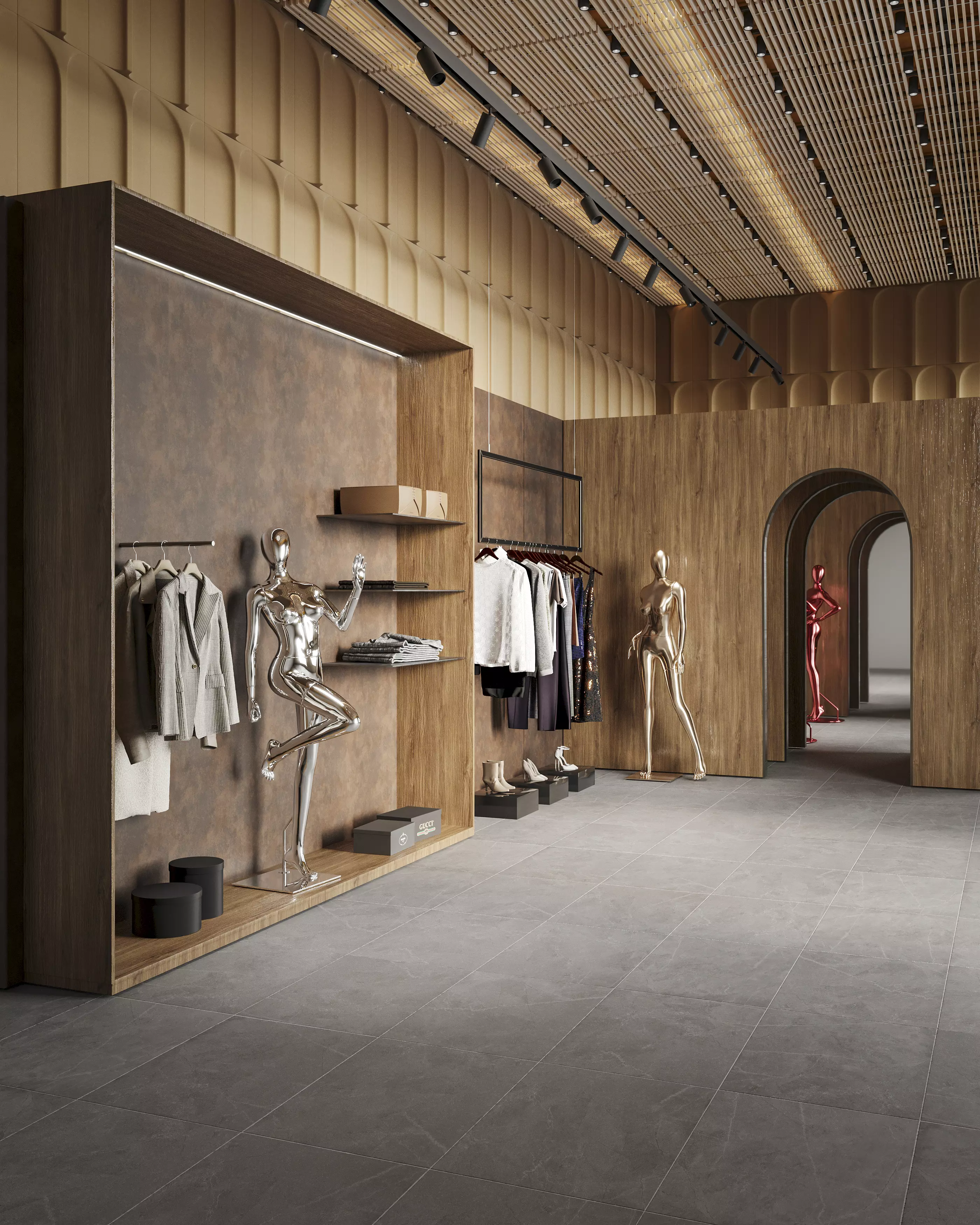 Интерьер с TSS плитами