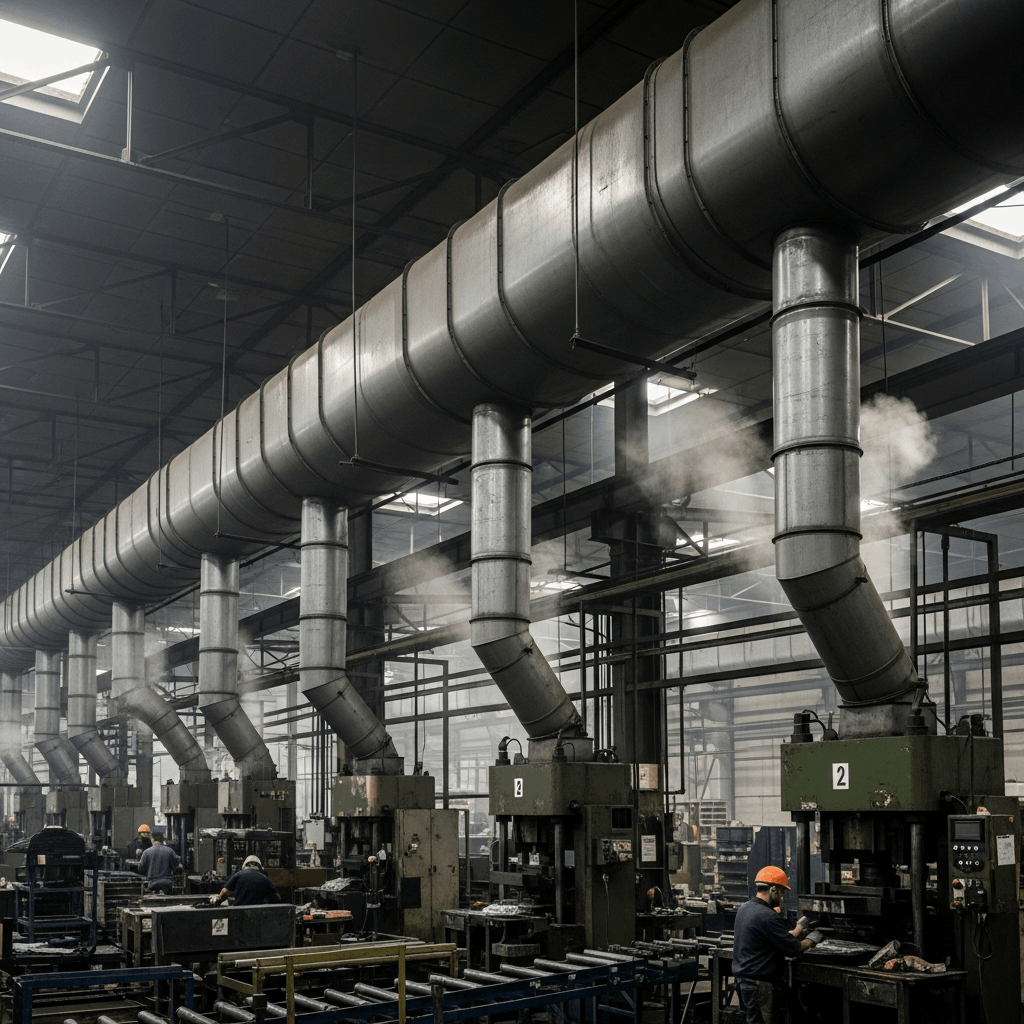 вытяжная вентиляция на производстве