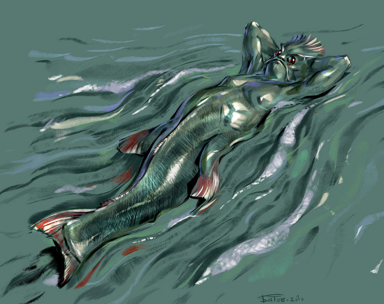 Русал-водяной-тритон. Иллюстрация Антона Батова.jpg