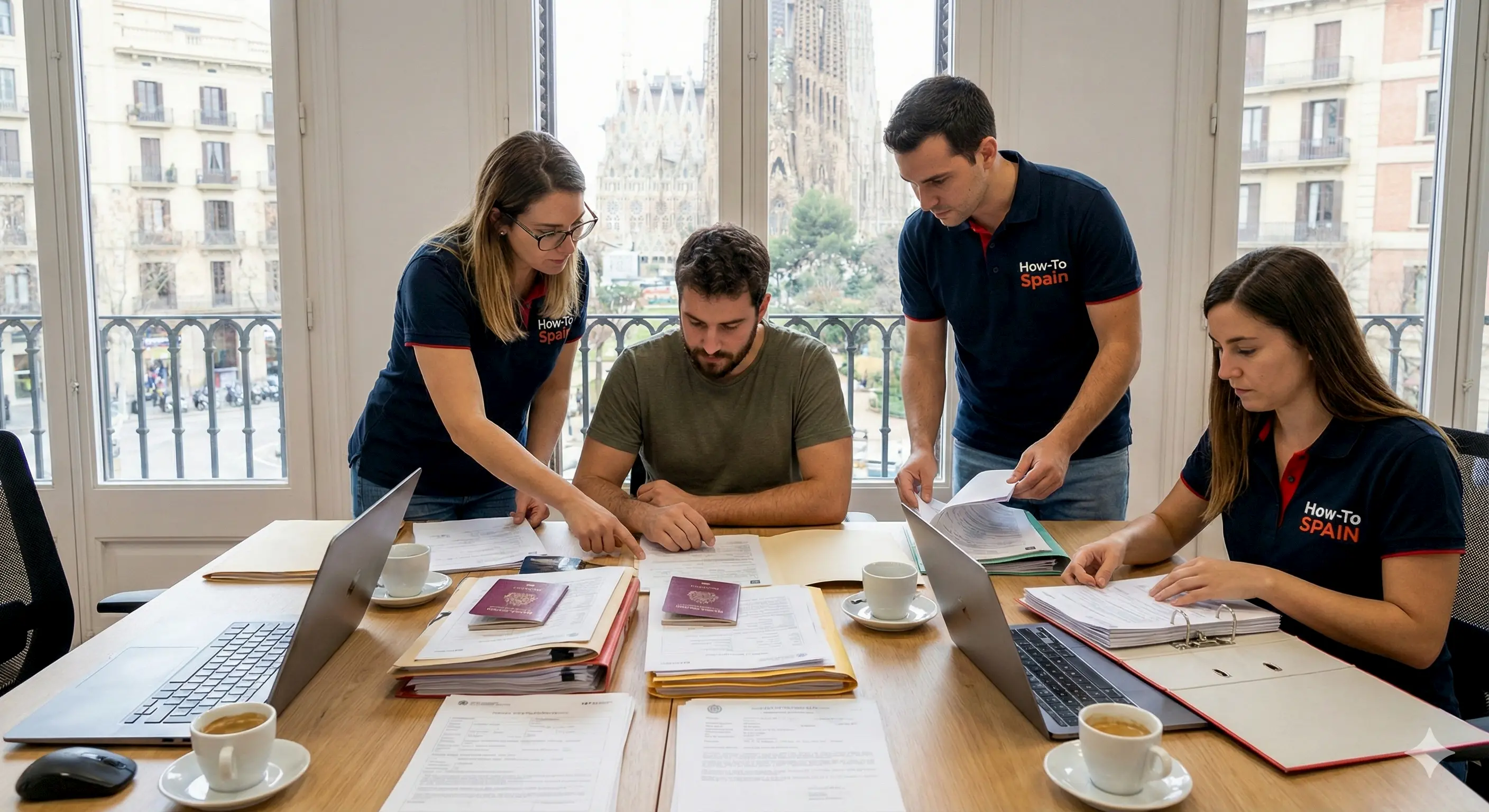 Подготовка документов для подачи на ВНЖ с командой How-To Spain