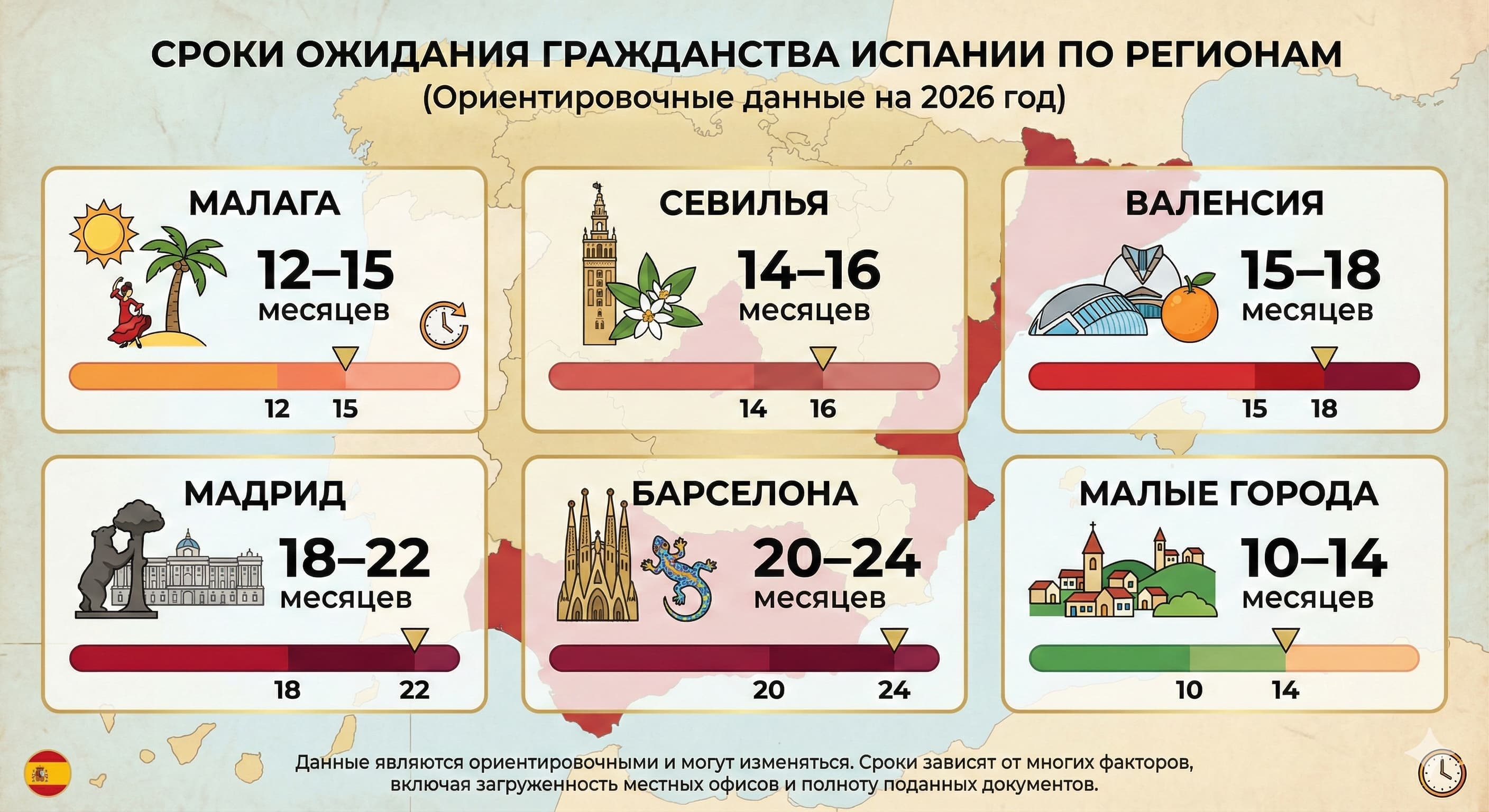 Сколько ждать гражданство Испании
