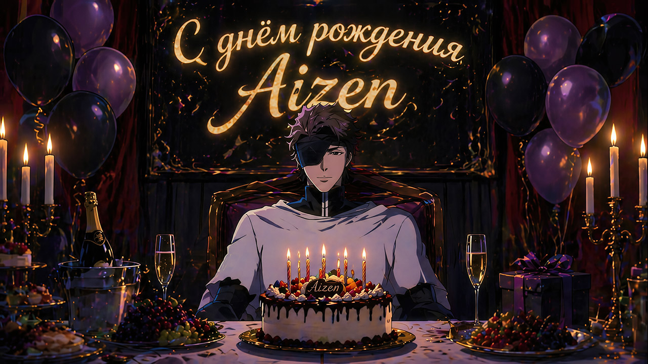 С Днём Рождения Aizen!