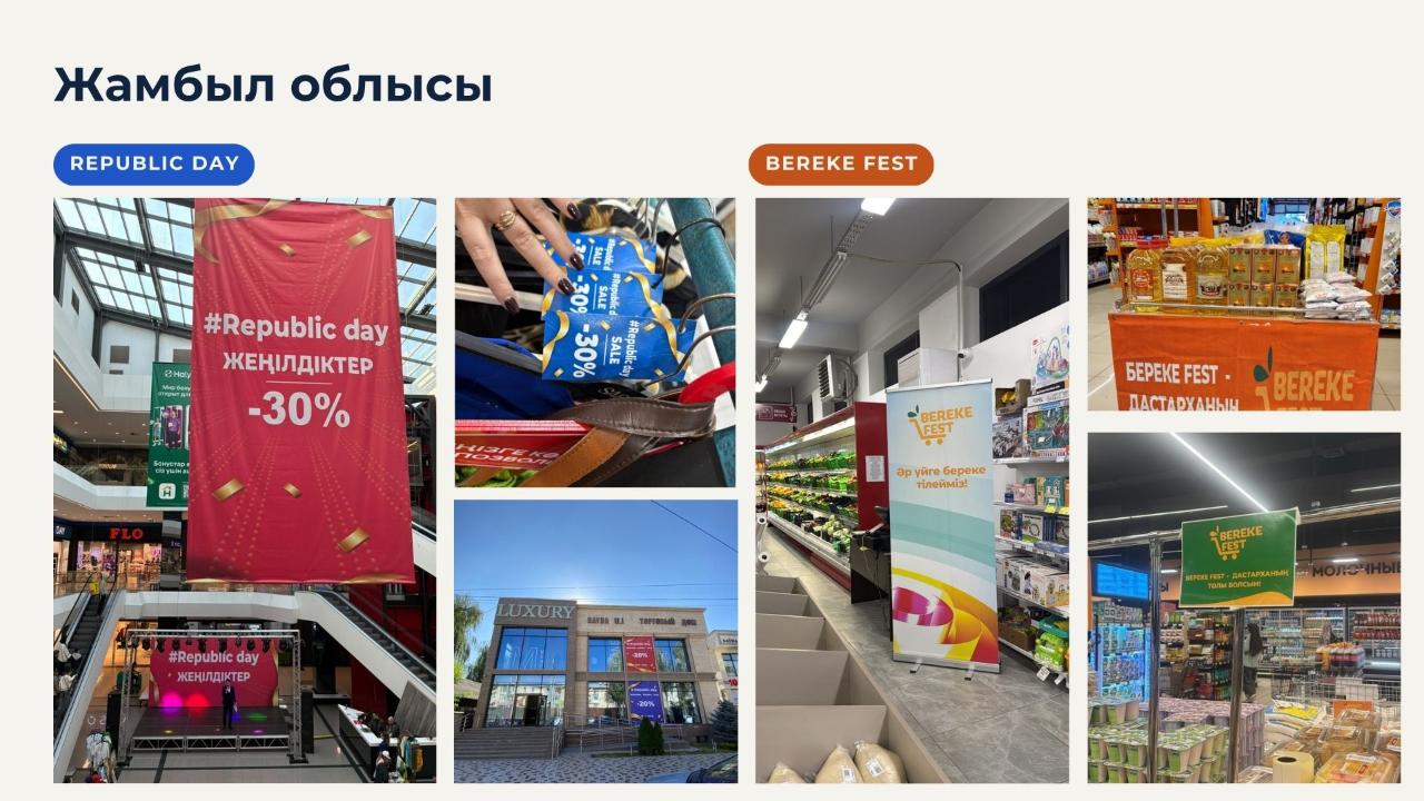Қазақстанның сауда кәсіпорындары Республика күніне орай арнайы ұсыныстар әзірледі